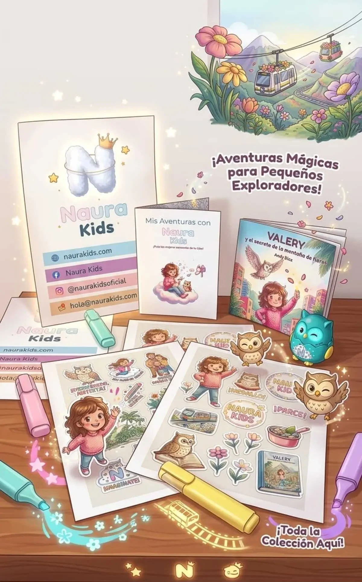 Combo Mágico Naura Kids